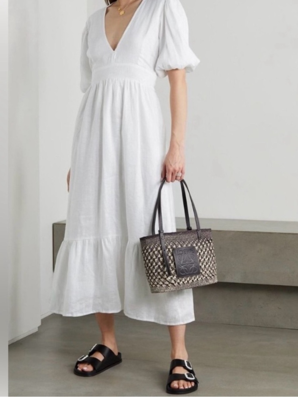 Faithful the Brand Romilla Midi Dress